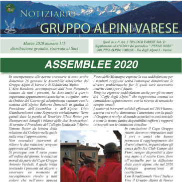 Notiziario Marzo 2020